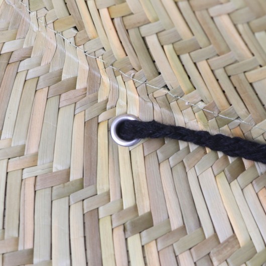 Surfside Straw Hats String Hole